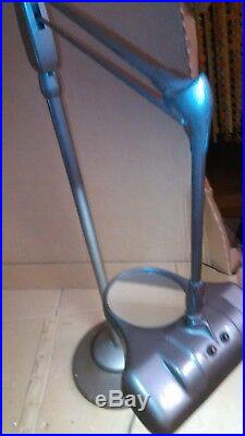 MID Century Modern Dazor M-210 Magnifier Floor Lamp Industrial Floating Fixture