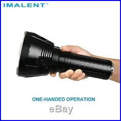 MS18 IMALENT Super Powerful 100000 LM LED Rechargeable Flashlight +US Plug Gift