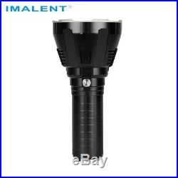 MS18 IMALENT Super Powerful 100000 LM LED Rechargeable Flashlight +US Plug Gift