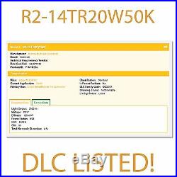 Magnetic LED 2x4 Troffer Retrofit Kit 20w 5000K DLC Rebate! BRIGHT & EFFICIENT
