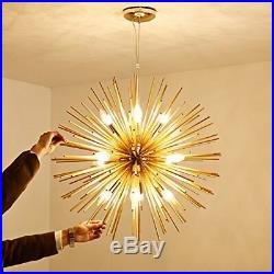 Modern Gold Ceiling Pendant Sputnik Light Chandelier Lamp Lighting Fixture Decor