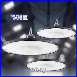 NEW 10 Packs 500W UFO LED High Bay Light Industrial Factory Warehouse Commercial