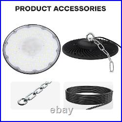 NEW 10 Packs 500W UFO LED High Bay Light Industrial Factory Warehouse Commercial
