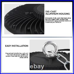 NEW 10 Packs 500W UFO LED High Bay Light Industrial Factory Warehouse Commercial