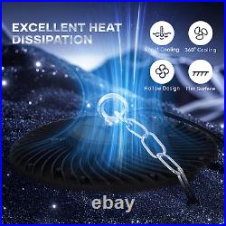 NEW 10 Packs 500W UFO LED High Bay Light Industrial Factory Warehouse Commercial