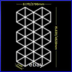 NEW DESIGN LED Light System Modular Modern design LED Triangle Grid