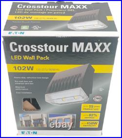 NEW EATON Lumark Crosstour MAXX LED Wall Pack XTOR12BRL-W-PC1, 4000K, 102W