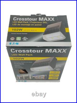NEW EATON Lumark Crosstour MAXX LED Wall Pack XTOR12BRL-W-PC1, 4000K, 102W