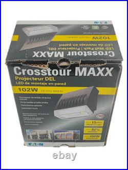 NEW EATON Lumark Crosstour MAXX LED Wall Pack XTOR12BRL-W-PC1, 4000K, 102W