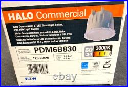 NEW Eaton PD6 61VC PDM6B 830 Halo Commercial 6 Lighting Fixture Downlight Frame