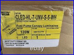 NEW HUBBELL LED LIGHT CLED-HL-7-UNV-S-5-WH 15,000 lumens High Bay 120 watts