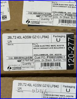 NEW Lithonia 2BLT2 40L ADSM GZ10 LP840 UA LED Troffer 4000K 4000lm
