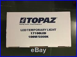 NEW TOPAZ LED 17100 LED Temporary High Bay Fixture 100W 13,500 Lumens 5000K