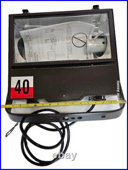 New Cooper Lighting 400W HID Outdoor Commercial Flood Light Fixture, IP67, 120V