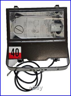 New Cooper Lighting 400W HID Outdoor Commercial Flood Light Fixture, IP67, 120V