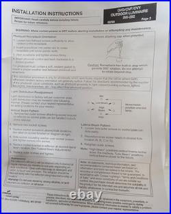 New Cooper Lighting OVF Series 250With400W HPS Outdoor Security Light Fixture 120V