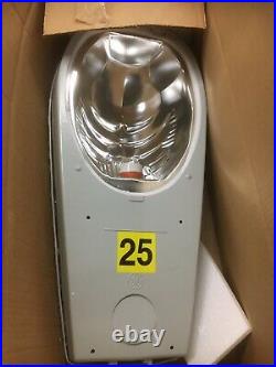 New Ge M400 Luminaire Street Parking Lot Light With Globe Msrl25s0a12rms3