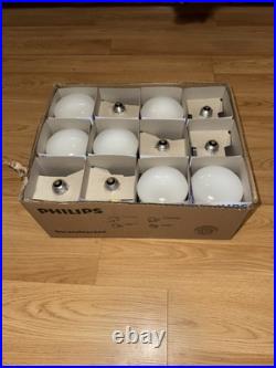New Phillips 65w Indoor Reflector Flood Lamp 2000 Hrs 65br30 Lot Of 12