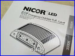 Nicor EOF Emergency Outdoor Full Cutoff Light EOF1MV5KBZPSC Cold weather Self