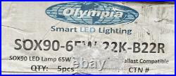 Olympia SOX90-65W-22K-B22R LED Replacement Lamp Direct Wire New in Box