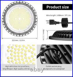 Onfochmy 240W 4Pack UFO LED High Bay Light, High Bay LED Lights 36,000LM1000