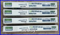 Oracle Lighting 2' LED Light Strip Lot, 3K Lumens, Dim, Emergency Battery Backup