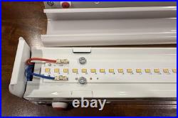 Oracle Lighting 2' LED Light Strip Lot, 3K Lumens, Dim, Emergency Battery Backup