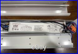 Oracle Lighting 2' LED Light Strip Lot, 3K Lumens, Dim, Emergency Battery Backup