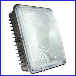 Outdoor Canopy Light, LED Square Ceiling Exterior Carport Garage Patio Porch Lamp