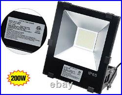 Outdoor IP65 1000W Tennis Court Lights 200W LED Flood Light Fixture UL & DLC