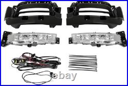 Pair LED Fog Light Assembly Dodge Charger/Charger SXT for 68214428AB 682144