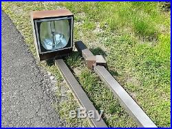 Pair Of 20 Feet Outdoor Commerical, Residential, Industrial Street Lights On Pole