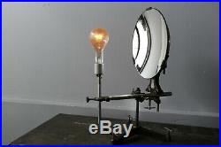 Parabolic reflector Large Vintage Glass Parabolic Lamp
