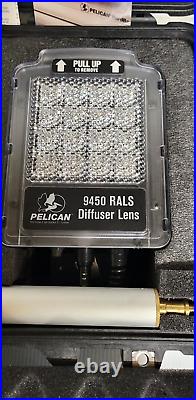 Pelican 9450 B RALS Remote Area Lighting System Flood or Spot Light NEW BATTERY