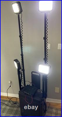 Pelican 9470 RALS Remote Area Lighting System With Case Needs New Batteries Pelican 9470 RALS Remote Area Lighting System With Case Needs New Batteries