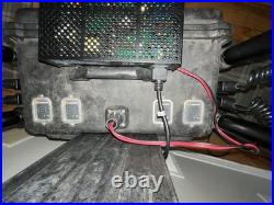 Pelican 9470 RALS Remote Area Lighting System With Case Needs New Batteries