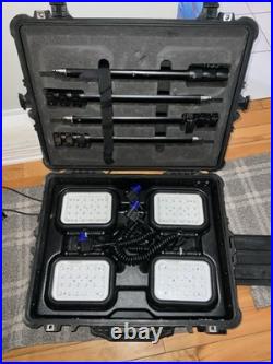 Pelican 9470 RALS Remote Area Lighting System With Case Needs New Batteries