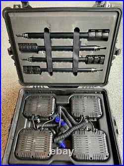 Pelican RALS 9470 Remote Area Lighting System 4 Lamps LED Lights Portable w Case