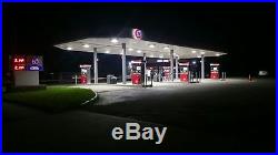 Petrol Gas Station LED Canopy Light 200W Warehouse Highbay Retrofit 6000K 277V