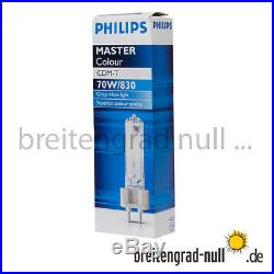 Philips Master Colour HCI-T CDM-T 70 Watt G12 WDL 830 für HQI HCI Strahler