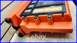 Plasticade 8005 Portable Workzone Flagger Station Dual Lamps, 35 amp 16hr RT