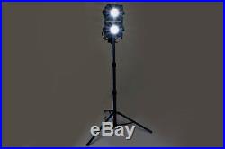 QTY 2 TEMCo Tripod HD LED Portable Utility Flood Work Light 2x30W 110 v 120 v