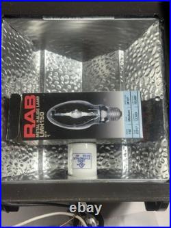 RAB FXH150QT FLEXFLOOD 150W MH QT HPF WithARM LAMP BRONZE
