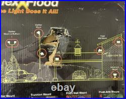 RAB FXH150QT FLEXFLOOD 150W MH QT HPF WithARM LAMP BRONZE