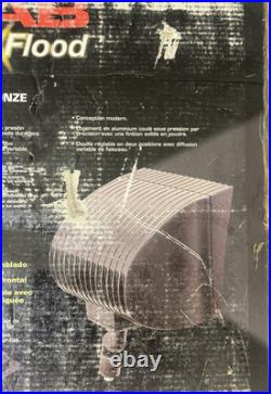 RAB FXH150QT FLEXFLOOD 150W MH QT HPF WithARM LAMP BRONZE