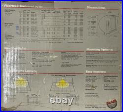 RAB FXH150QT FLEXFLOOD 150W MH QT HPF WithARM LAMP BRONZE