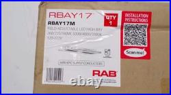RAB Lighting RBAY17S LED Linear High Bay 80/100/130W 35/40/50K NEW