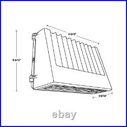 RAB SLIM17FAFC60 60 Watt 120-277V Full Cutoff DLC LED Wall Pack 350W MH Equal