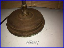 Rare Vintage Industrial MID Century Shabby Sheik Adjustable Desk Work Table Lamp