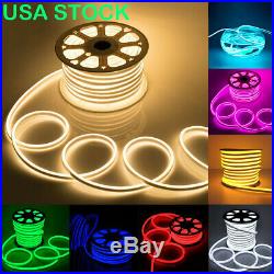 SMD 2835 Flex Neon LED Rope Light Strip Tube Xmas Bar KTV Home Party Decor USA